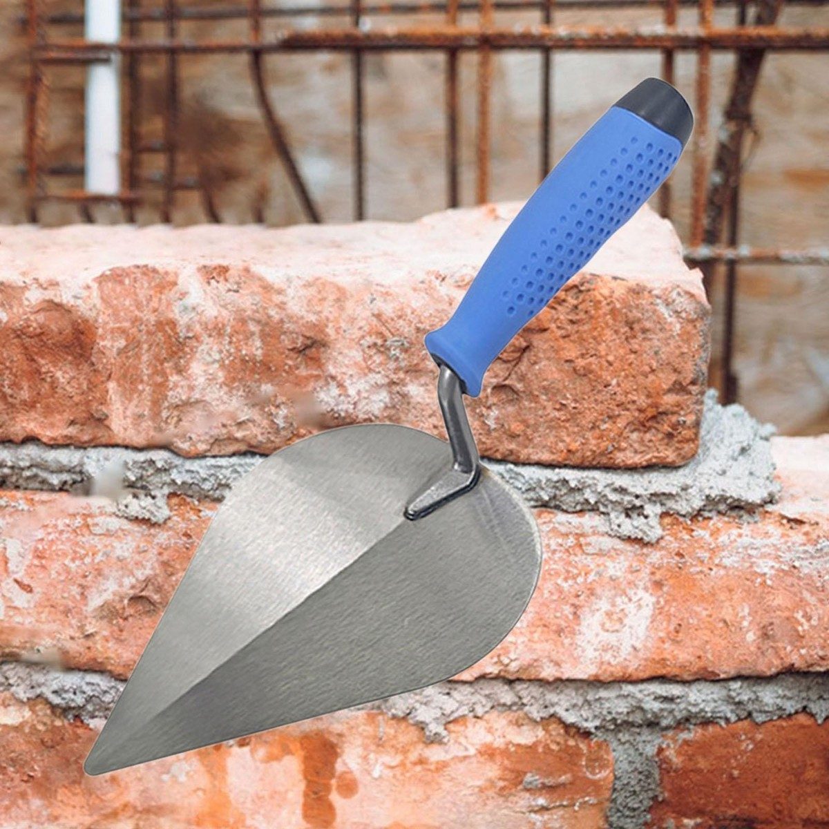 Plastering trowel and construction tools